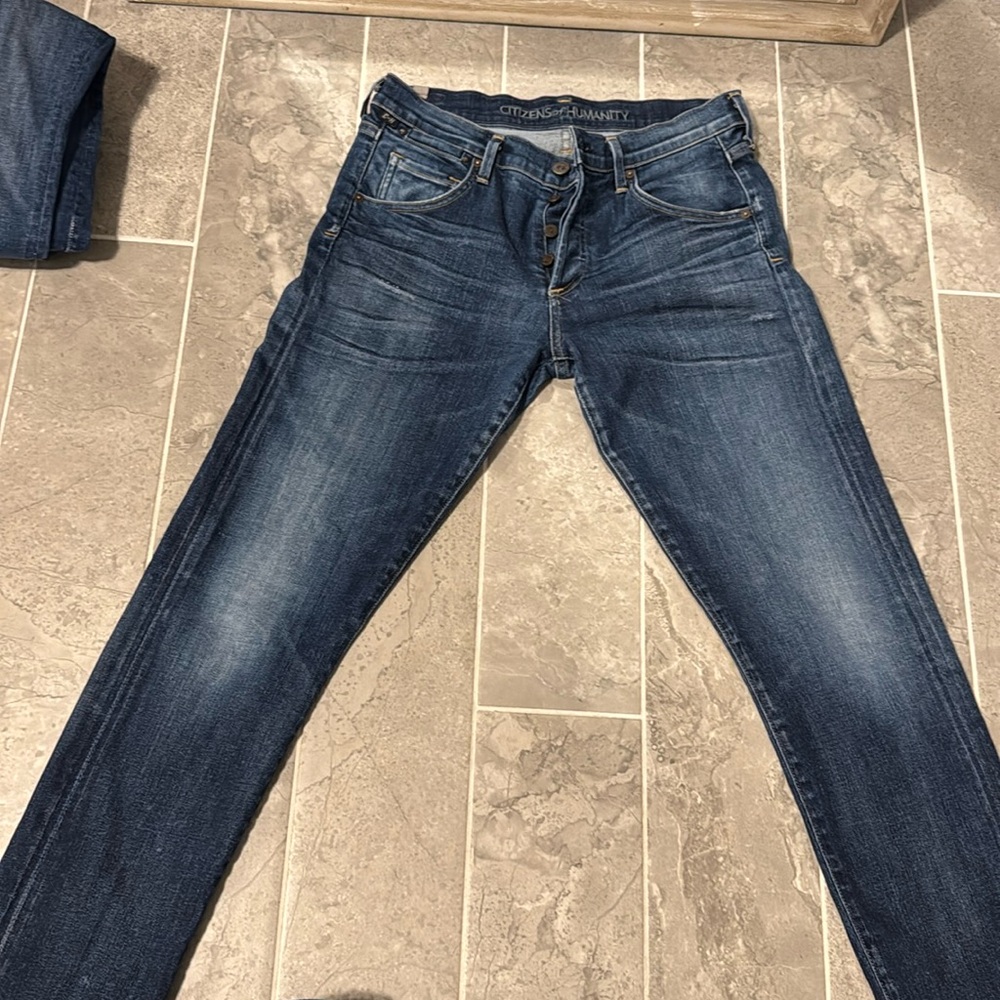 Citizens of humanity Emerson boyfriend slim crop size 27